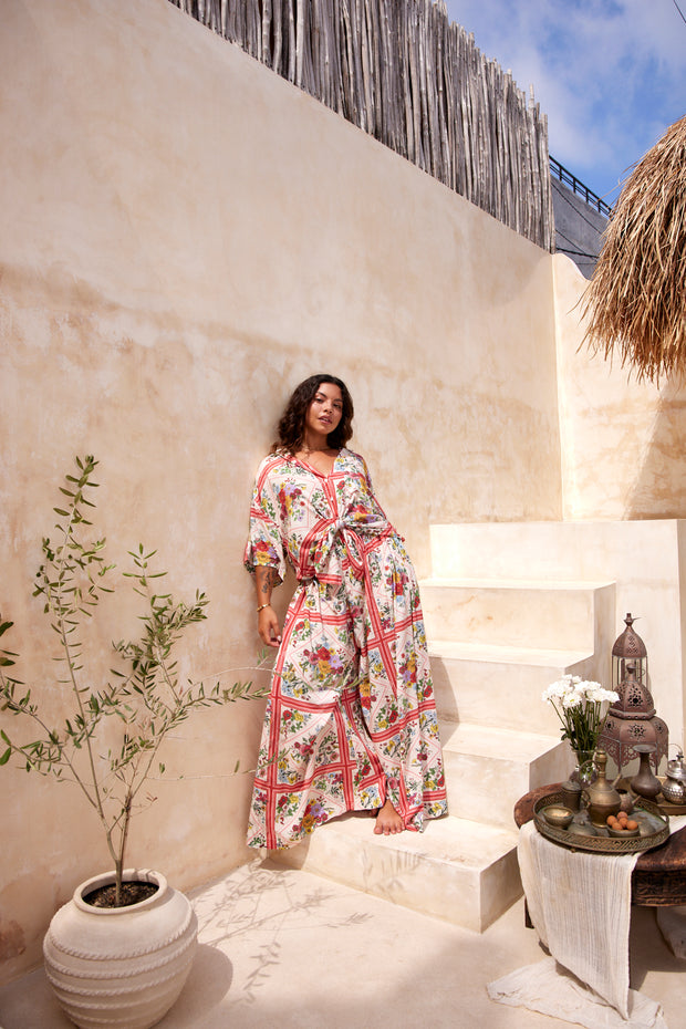 HIGH GARDEN WIDE LEG PANTS - DAYLIGHT
