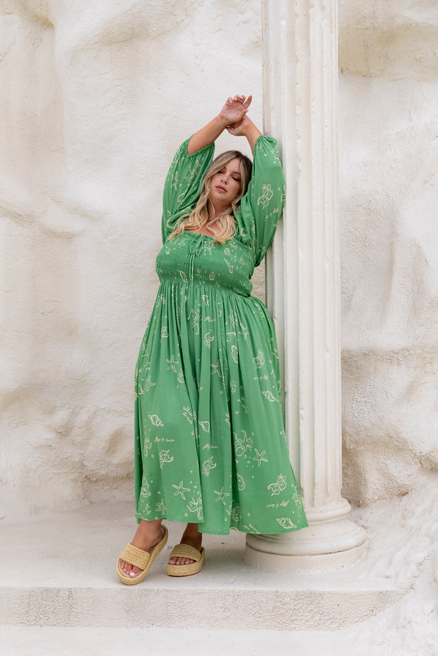 sea green midi dress Zara Woman Sea Green Sequinned Midi Dress Cut Out 7990/908 Sz XS