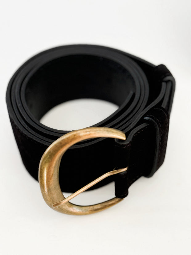 THE HERITAGE BELT - BLACK [SECONDS]