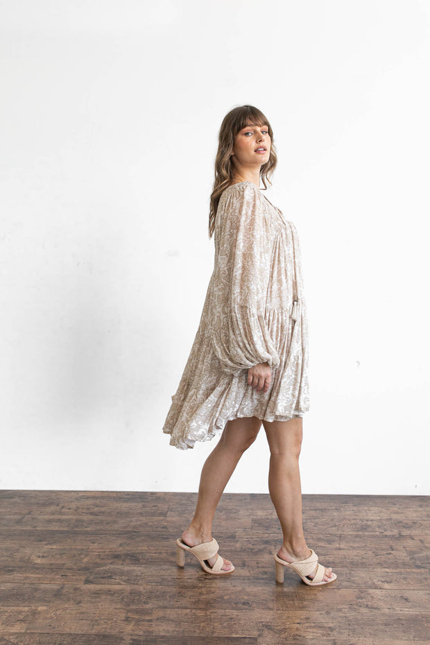 CASA MINI DRESS - CREAM
