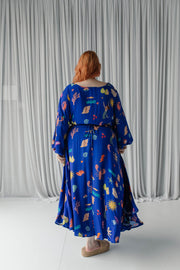 ANGLESEA MAXI SKIRT - COBALT