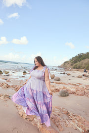 [PRE-ORDER] RIPPLE TIERED DRESS - DUSK