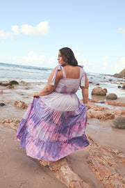 [PRE-ORDER] RIPPLE TIERED DRESS - DUSK
