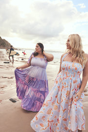 [PRE-ORDER] RIPPLE TIERED DRESS - DUSK