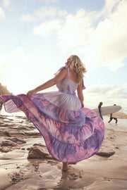 [PRE-ORDER] RIPPLE TIERED DRESS - DUSK