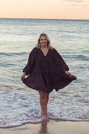 AMETHYST STARRY MINI DRESS