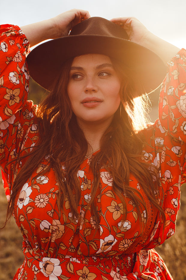 TIGERLILY LONGLINE TUNIC TOP
