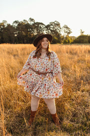 ECRU WAYFARER TUNIC DRESS