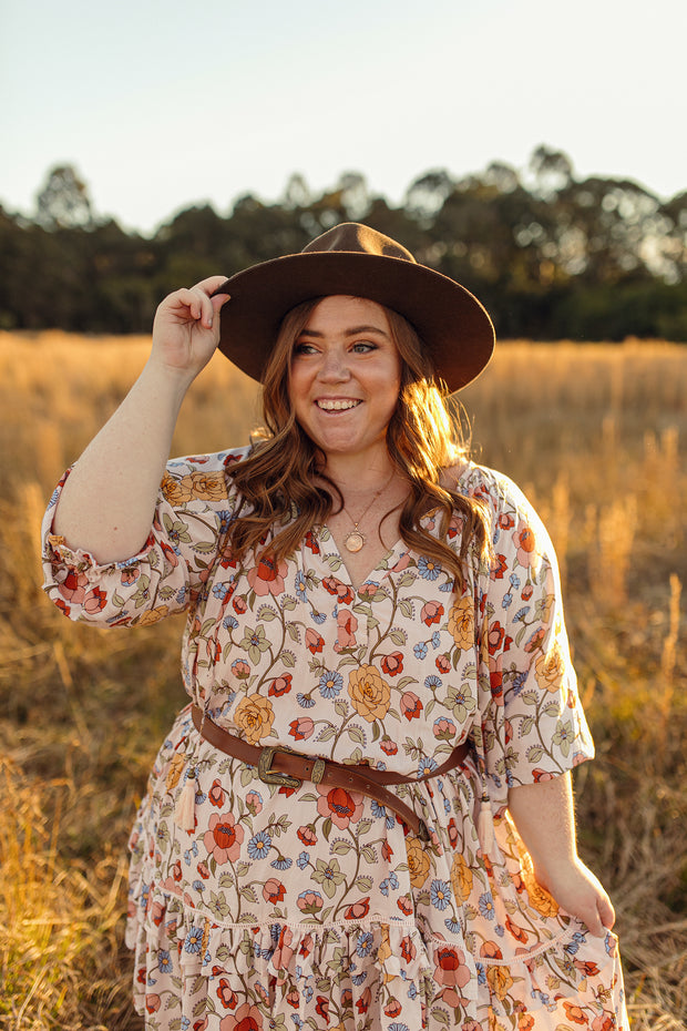 ECRU WAYFARER TUNIC DRESS