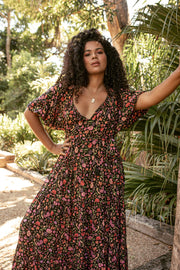 [PRE-ORDER] SECRET GARDEN GOWN - BLACK