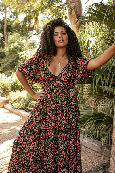 [PRE-ORDER] SECRET GARDEN GOWN - BLACK