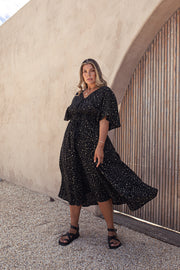 MIDNIGHT STARRY GOWN
