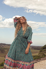 (SAMPLE) SEA GREEN MOON CHANT GOWN