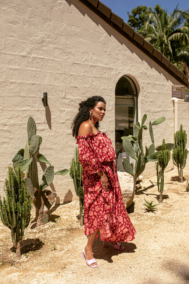 FLORET DELILAH BLOUSE - ROSÉ