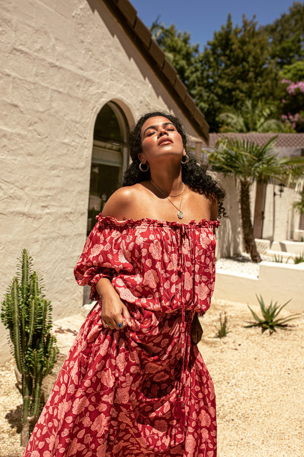 FLORET DELILAH BLOUSE - ROSÉ