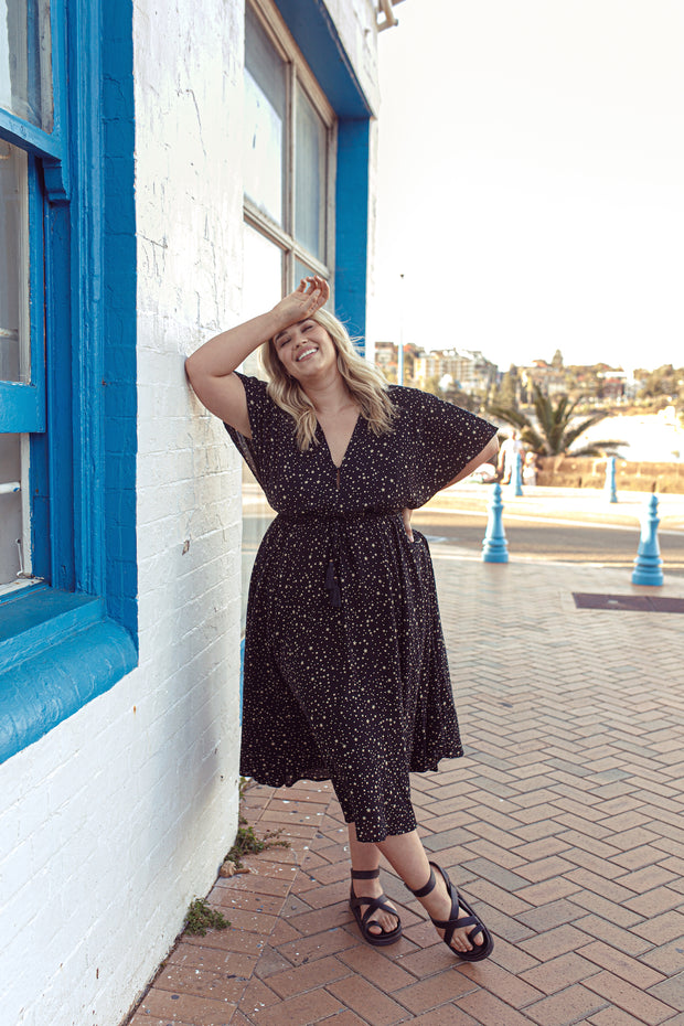 MIDNIGHT STARRY GOWN