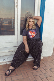 ACID WASH MOON CHANT TSHIRT