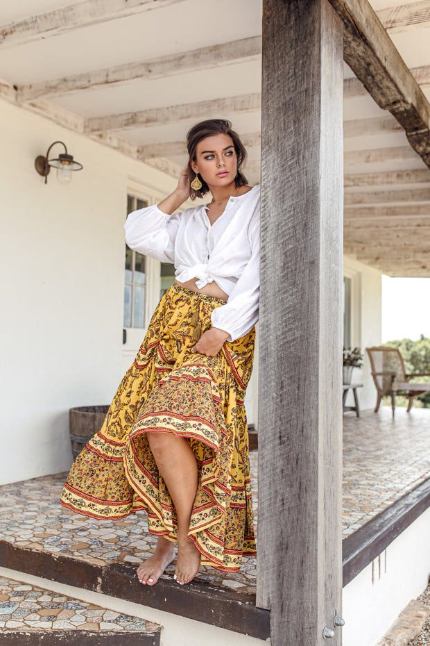 INDAH WHITE BLOUSE