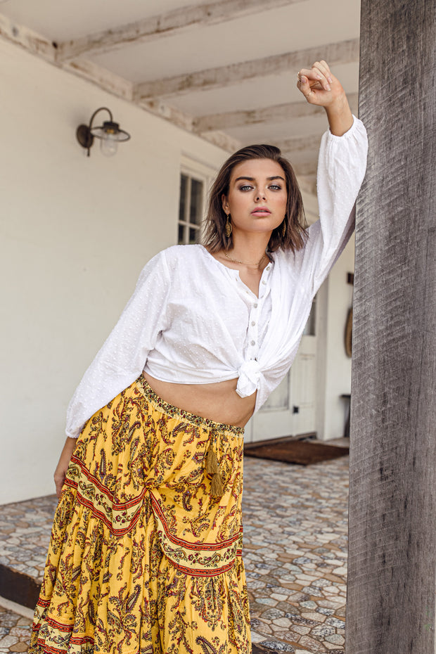 INDAH WHITE BLOUSE