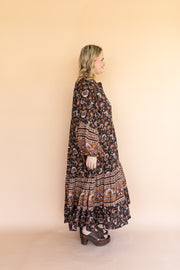SOLSTICE SMOCK GOWN - NIGHTSHADE