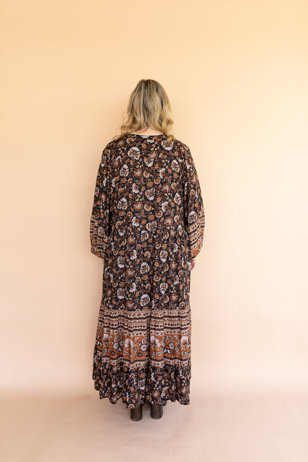 SOLSTICE SMOCK GOWN - NIGHTSHADE