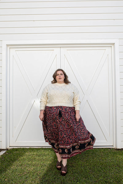 [PRE-ORDER] LA LUNA SKIRT - NIGHTSHADE