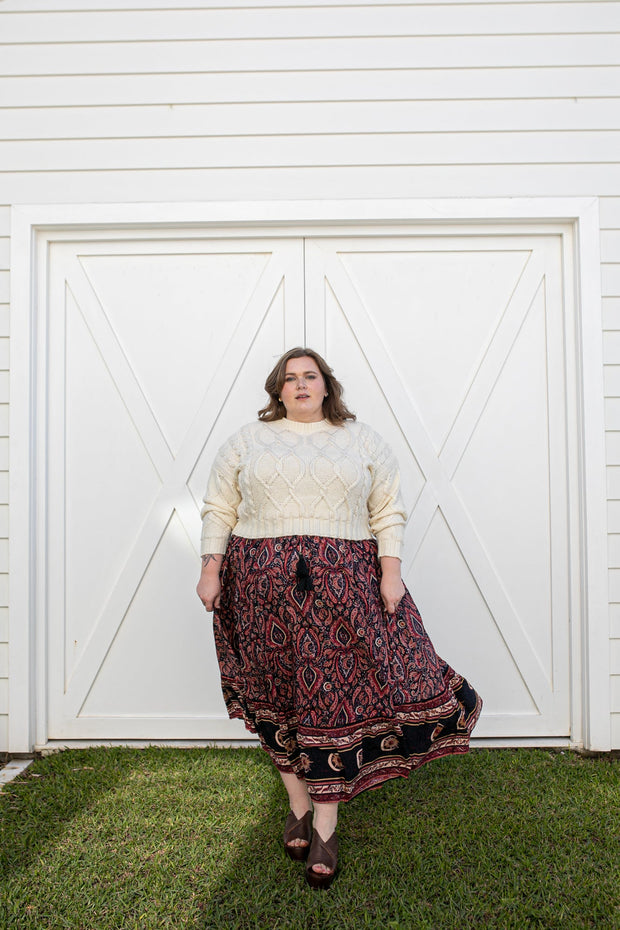 [PRE-ORDER] LA LUNA SKIRT - NIGHTSHADE
