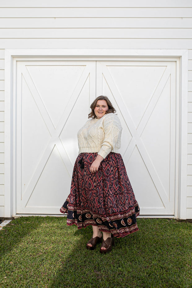 [PRE-ORDER] LA LUNA SKIRT - NIGHTSHADE