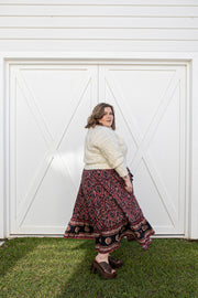 LA LUNA SKIRT - NIGHTSHADE
