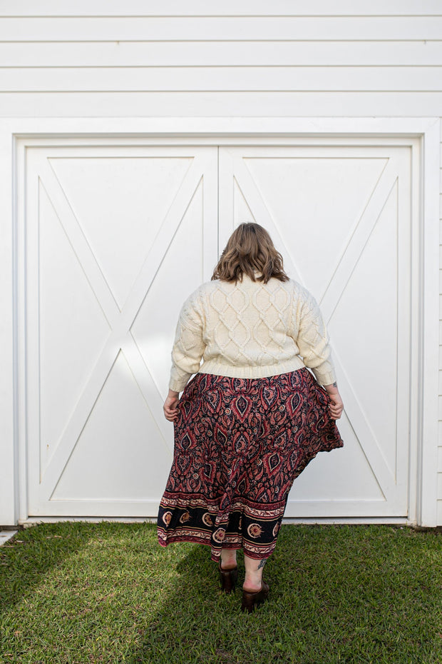 [PRE-ORDER] LA LUNA SKIRT - NIGHTSHADE