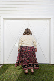LA LUNA SKIRT - NIGHTSHADE