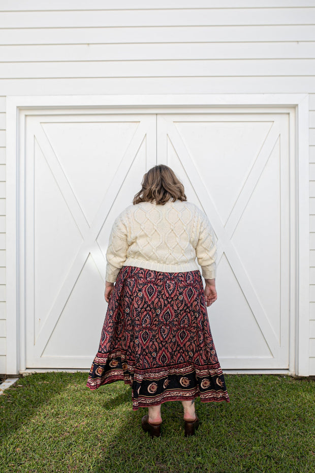 [PRE-ORDER] LA LUNA SKIRT - NIGHTSHADE