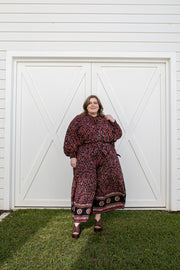 LA LUNA PALAZZO PANTS - NIGHTSHADE
