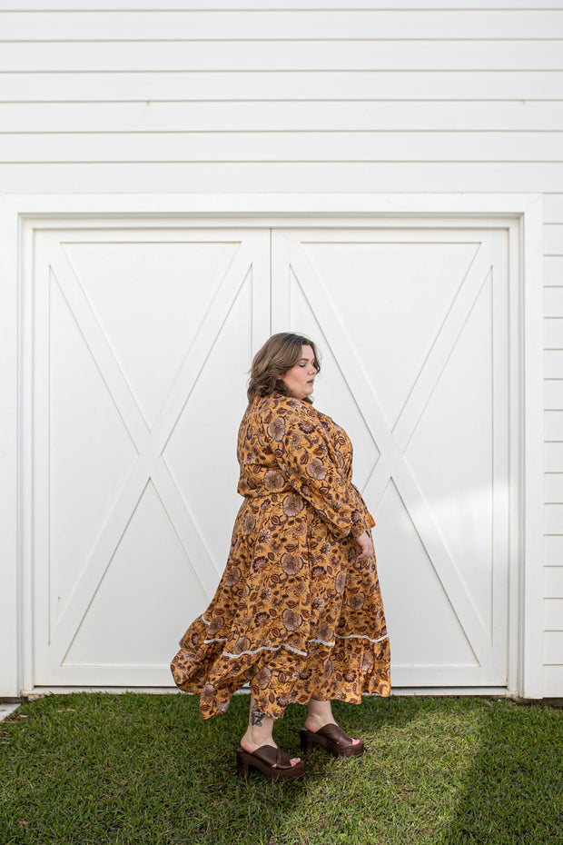 [PRE-ORDER] KATIE SKIRT - MUSTARD
