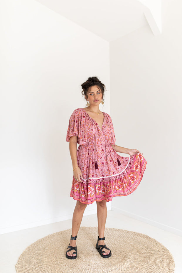 [FAULTY] BLOSSOM TUNIC DRESS - MUSK