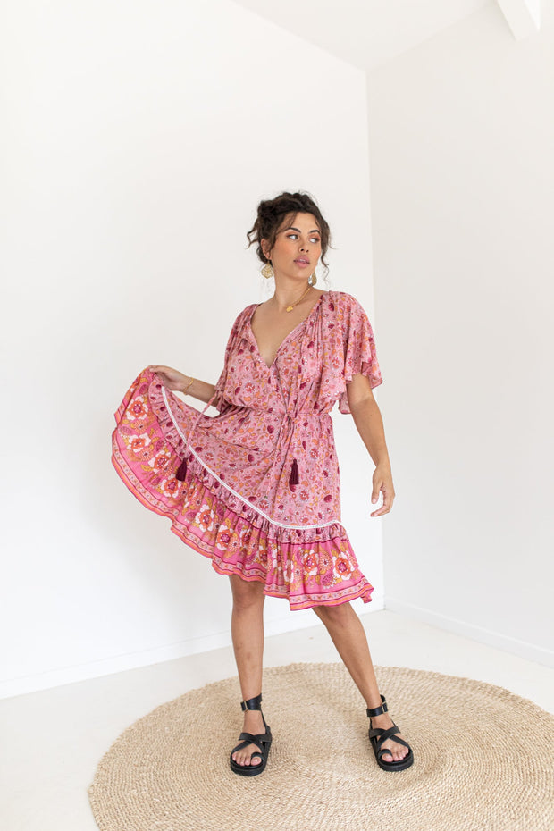 [FAULTY] BLOSSOM TUNIC DRESS - MUSK