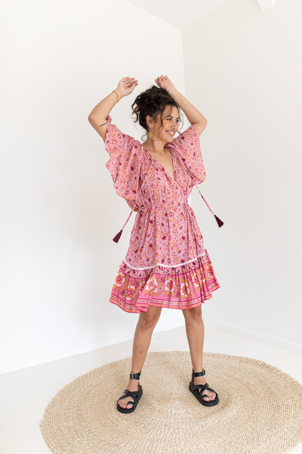 [FAULTY] BLOSSOM TUNIC DRESS - MUSK