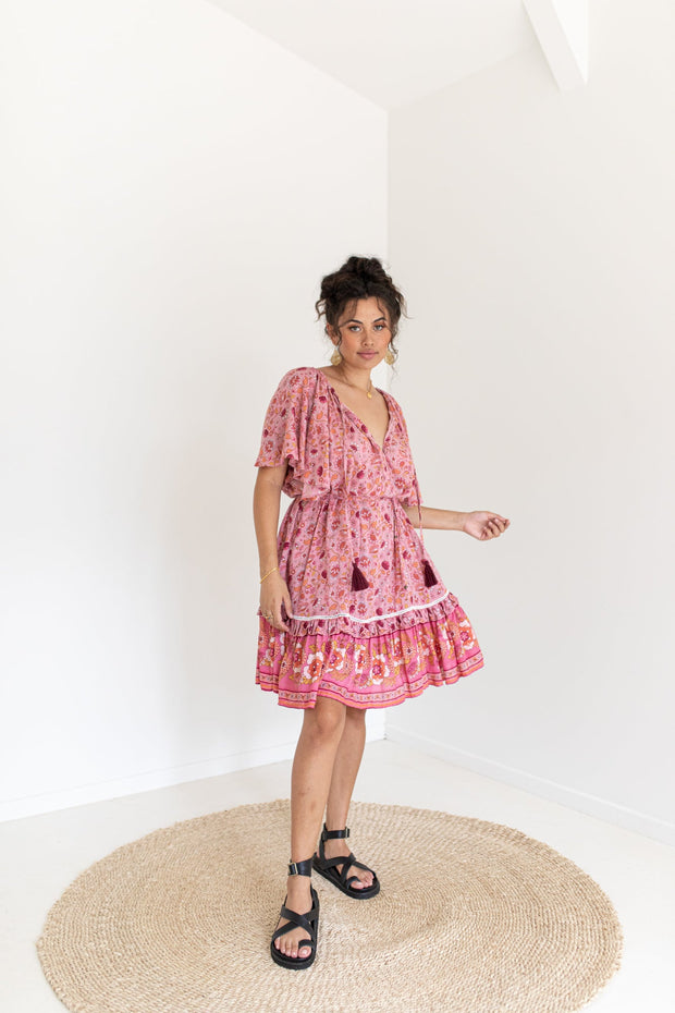 [FAULTY] BLOSSOM TUNIC DRESS - MUSK