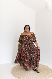 [PRE-ORDER] SECRET GARDEN GOWN - BLACK