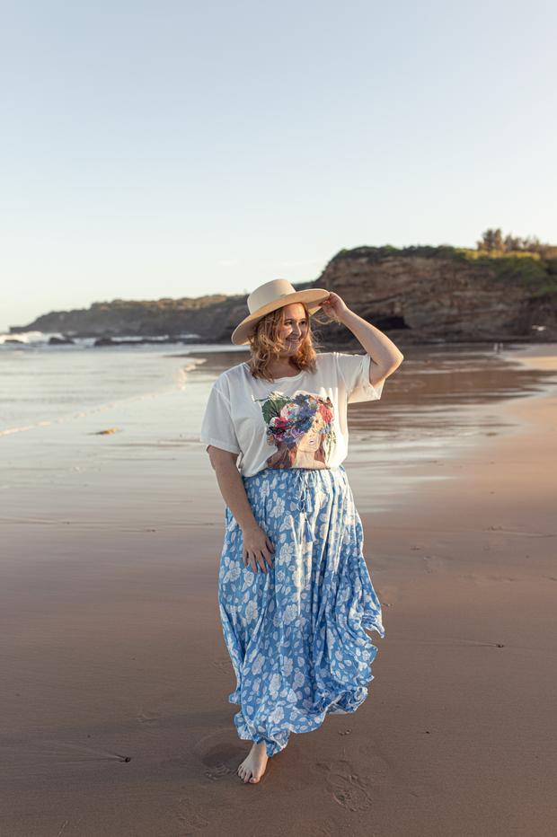 BOTANICAL TSHIRT - OFF WHITE