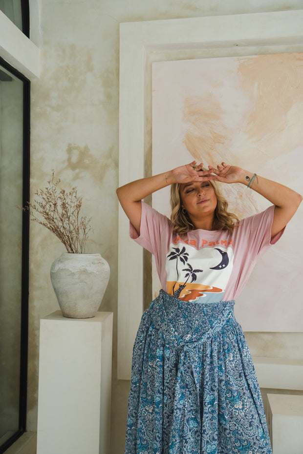 [FAULTY] CASA PALMA T-SHIRT - PINK