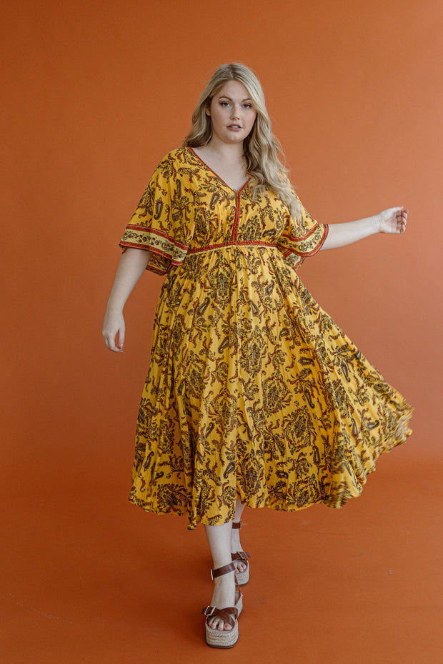 (SAMPLE) DAWN PAISLEY GOWN