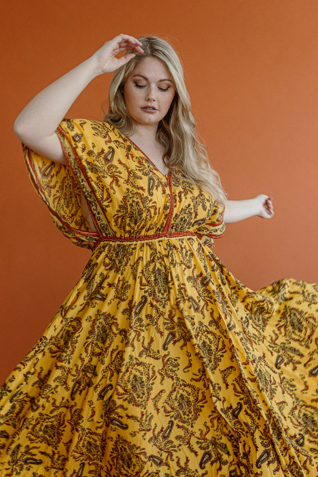 (SAMPLE) DAWN PAISLEY GOWN