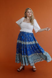 DUSK PAISLEY MAXI SKIRT