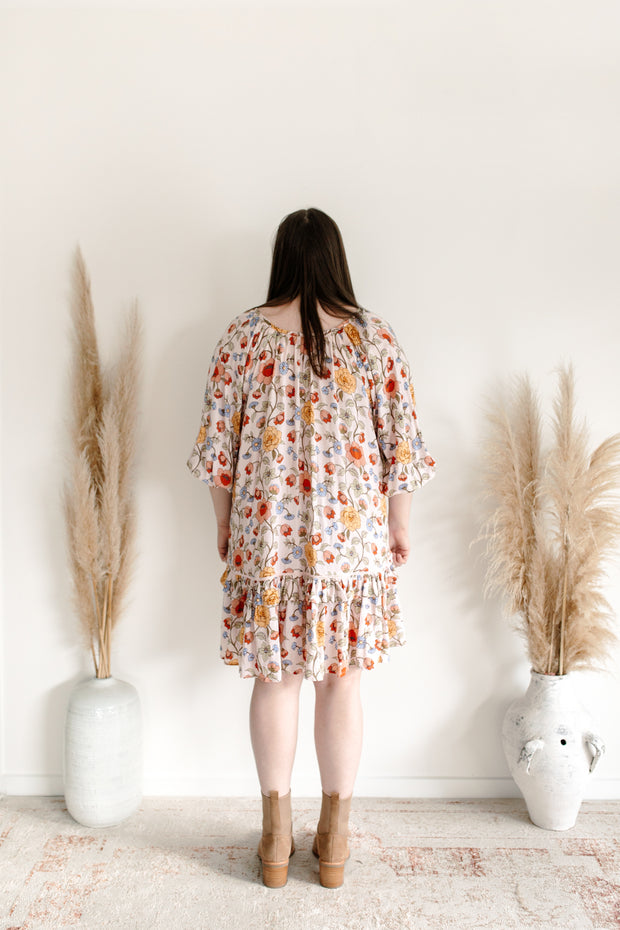 ECRU WAYFARER TUNIC DRESS